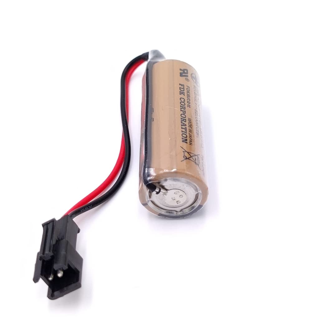 Replacement Lithium Battery for Fuji FDK CR8.LHC 17430 & Toto CR8-LHC TH559EDV410R - Compatible with TOTO THP3053, Eco EFVS Systems, Toto Flush Valves and Faucets (1 Pack) - Perfect for Bathroom Fixtures and Water Conservation Devices