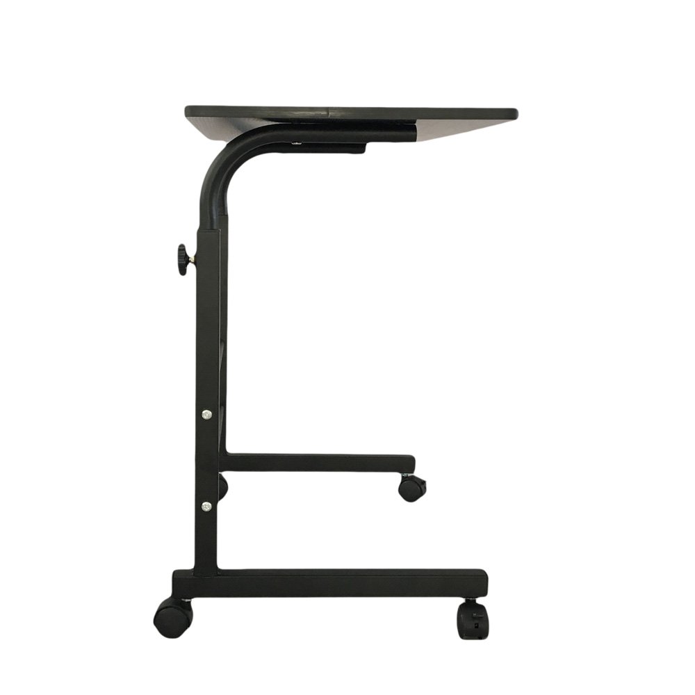 Adjustable Height Rolling Side Table with Wheels - 23.62