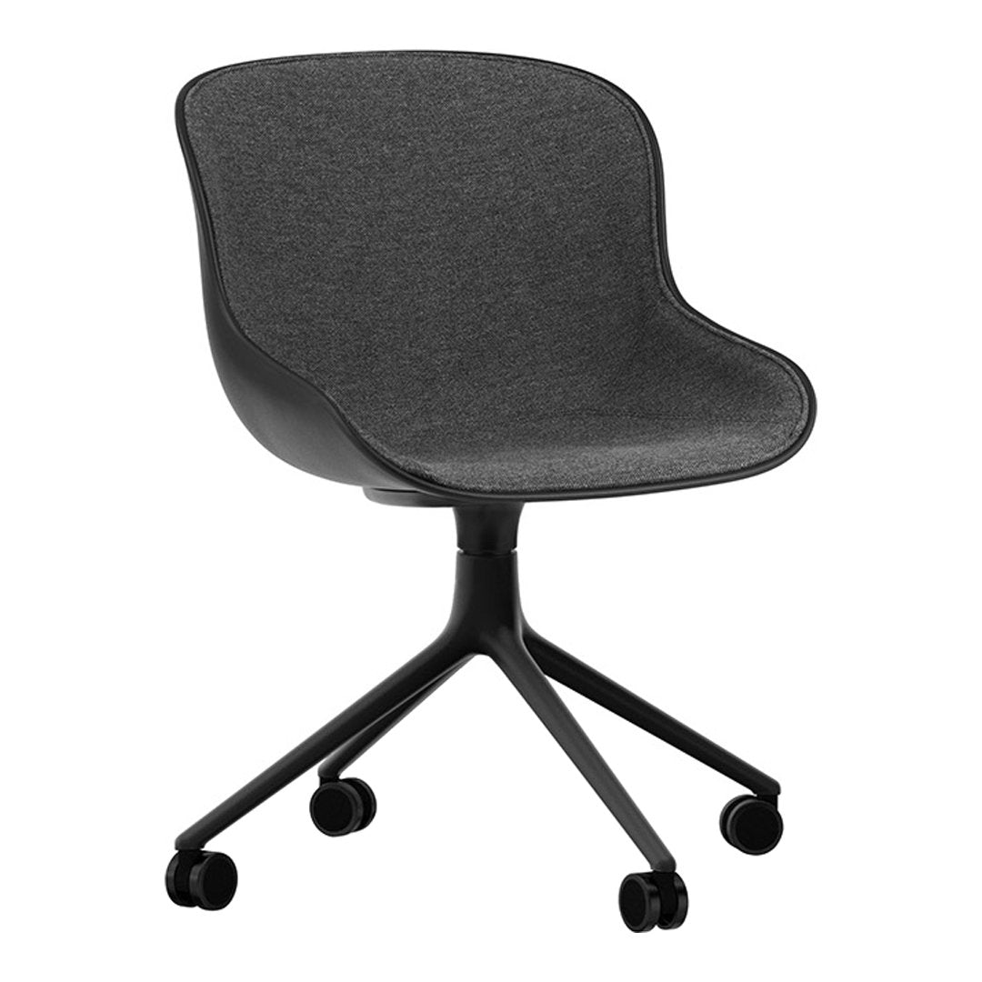Ergonomic Office Chair with 4-Star Swivel Base & Padded Seat - Comfortable Desk Chair for Home Office, Gaming, and Workspace