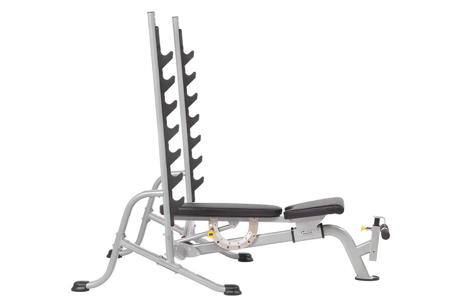 Hoist HF-5170 7-Position Adjustable Olympic Bench Press for Weightlifting & Strength Training - Perfect for Home Gym & Commercial Use