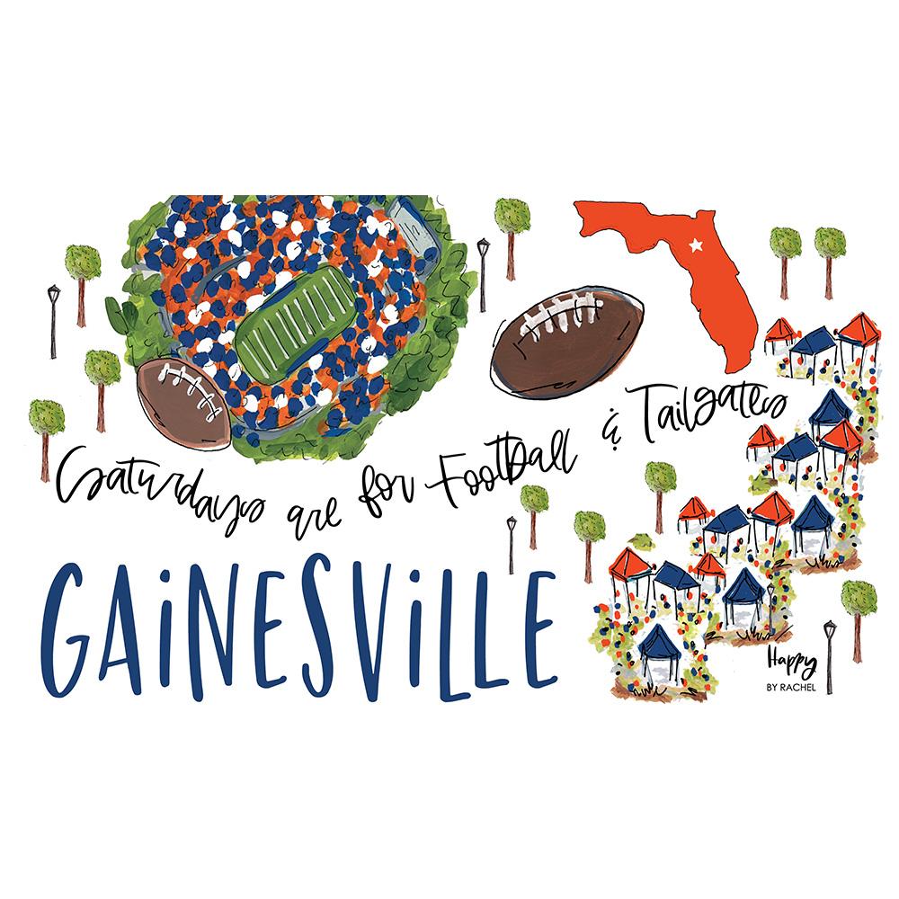 24oz Saturdays in Gainesville Party Cup - Durable Plastic Drinking Cup for Parties, Tailgates & Outdoor Events