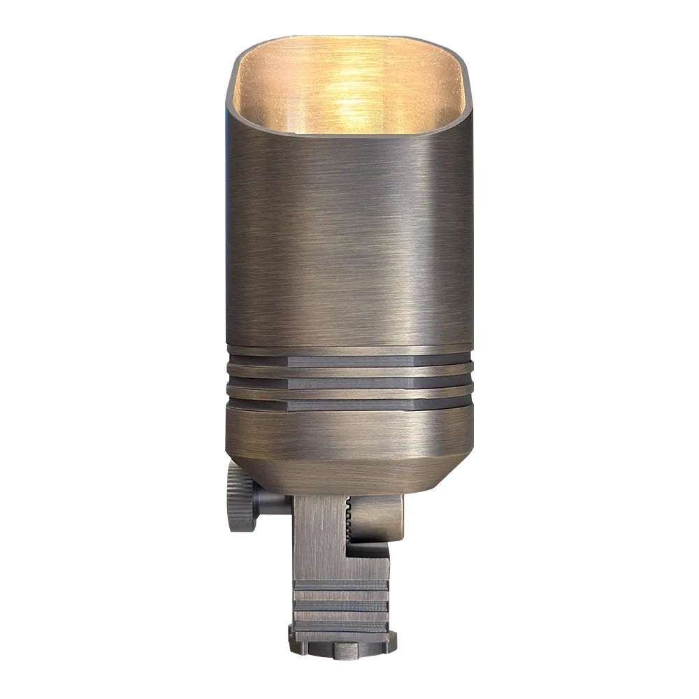 SPB03 Low Voltage LED Outdoor Landscape Spotlight - Durable Cast Brass Design for Gardens, Pathways, and Architectural Lighting