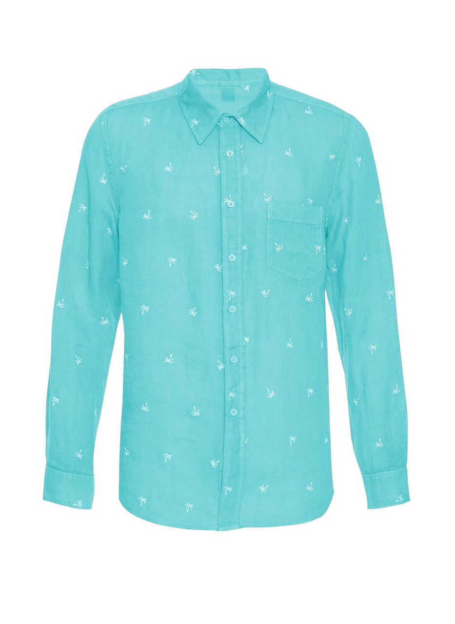 LS Regular Fit Men's Casual Shirt - Comfortable Cotton Button Down Shirt for Work, Office & Everyday Wear