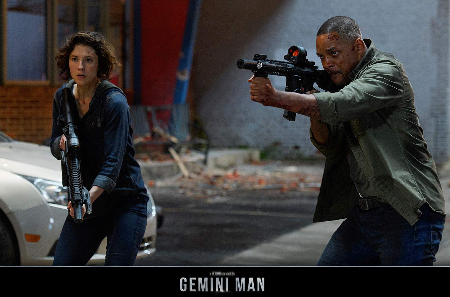 Gemini Man Blu-ray - 4K Ultra HD + Blu-ray + Digital Copy - Action Sci-Fi Movie Starring Will Smith - Perfect for Movie Nights & Sci-Fi Fans