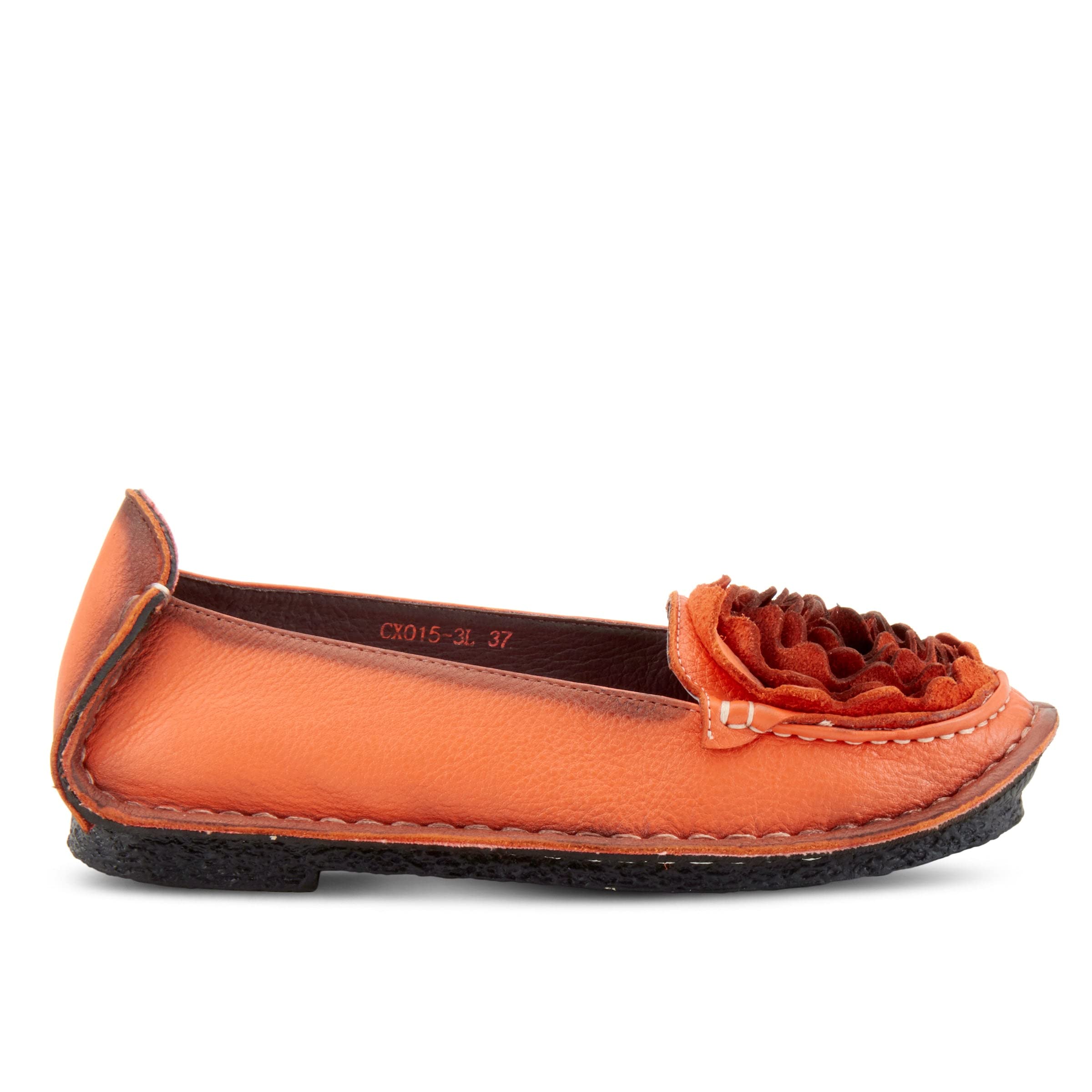 L'Artiste by Spring Step Women's Dezi Flat - Comfortable Ballet Flats for Work, Travel & Everyday Wear | Slip-On Casual Shoes with Cushioned Insole