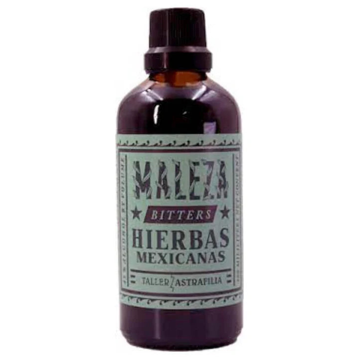 Maleza Mexican Herbs Bitters 100ml - Authentic Digestive Bitter Liqueur for Cocktails, Digestif & Herbal Remedies | Perfect for Mixology, After-Dinner Drinks & Natural Wellness