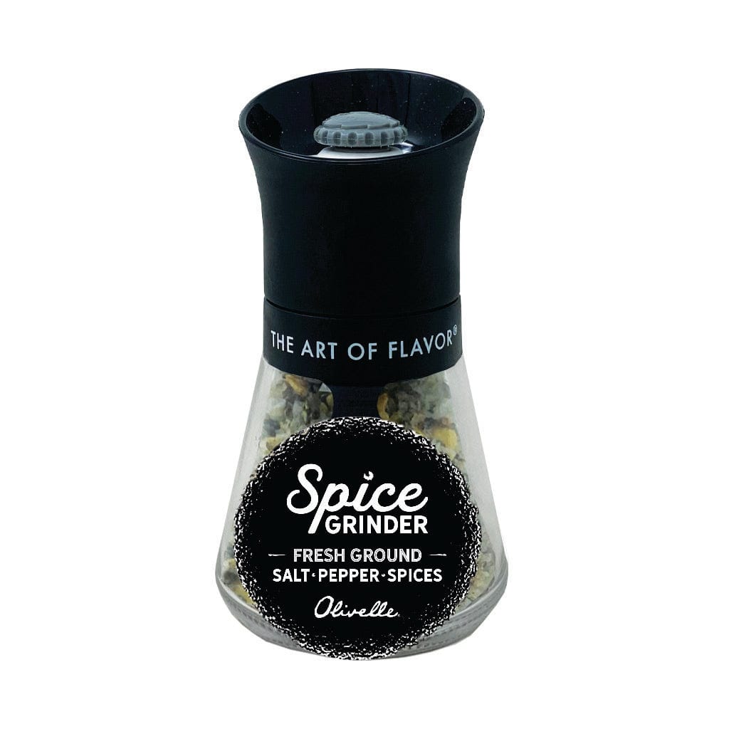 Premium Olivelle Spice Grinders - Adjustable Ceramic Mill Glass Grinder for Fresh Herbs & Spices | Perfect for Kitchen, Cooking & Gourmet Meal Preparation