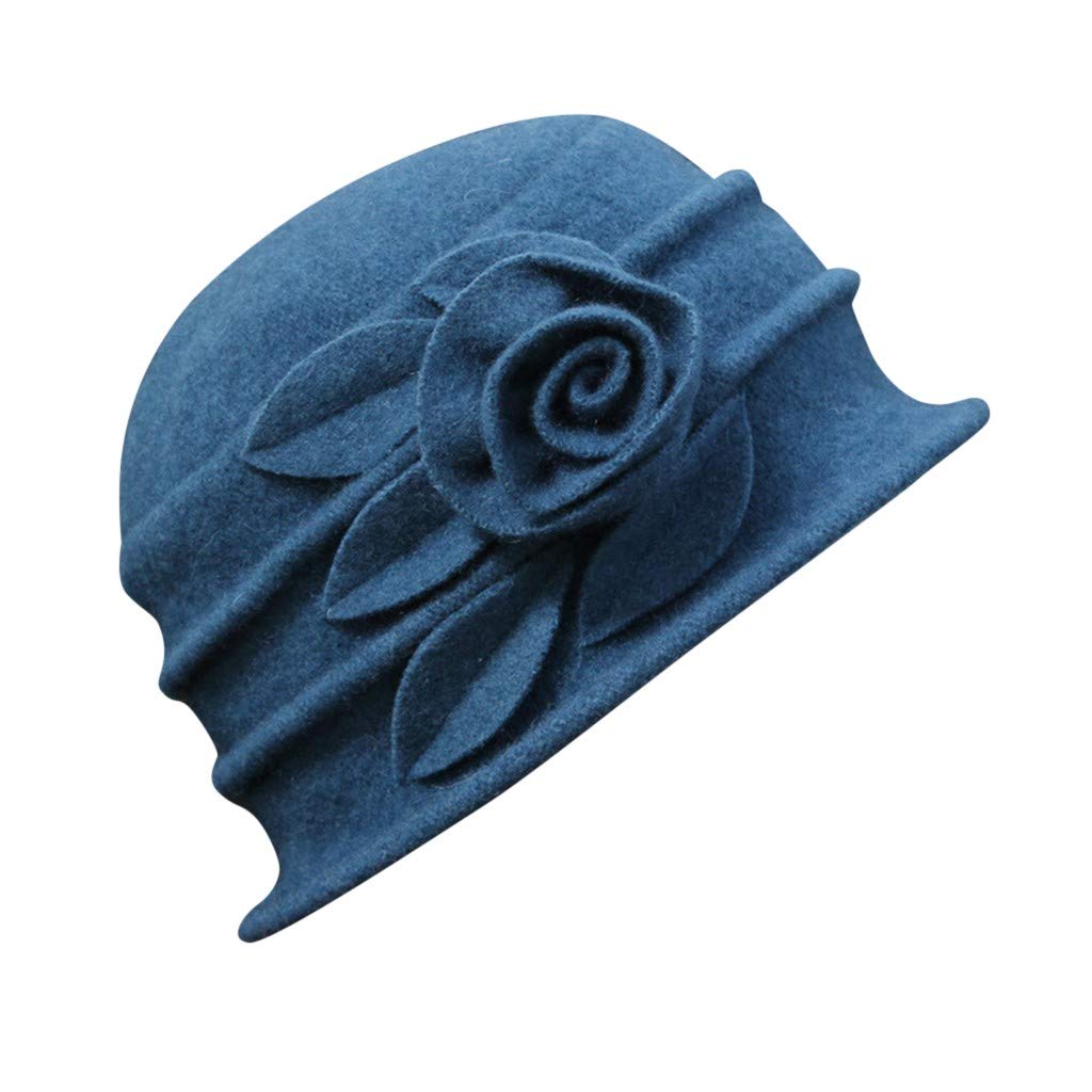 Stylish Olive Green Wool Baseball Cap for Men & Women - Vintage Winter Bucket Hat with Floral Design - Perfect for Outdoor Activities, Hiking, and Fashion Accessories