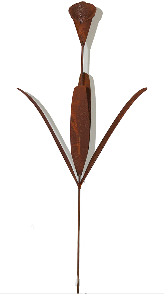 Tulip and Calla Lily Garden Stakes Set W36802 - Decorative Flower Supports for Outdoor Gardens, Wedding Decor & Floral Arrangements
