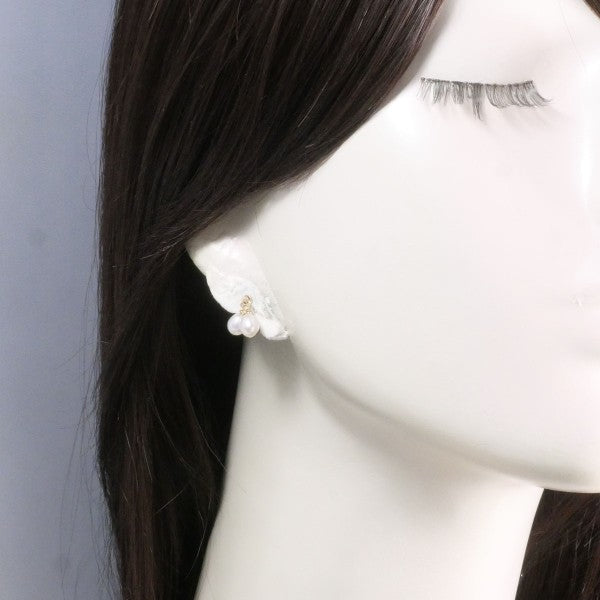 18K Yellow Gold Pearl Earrings for Women - Elegant Stud Earrings with Real Pearls - Perfect for Weddings, Parties & Gifts