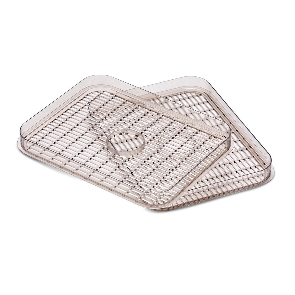 2-Pack Food Dehydrator Accessory Trays - Extra Drying Space for Fruits, Jerky & Herbs | Compatible with Most Dehydrators | Perfect for Healthy Snacks & Food Preservation