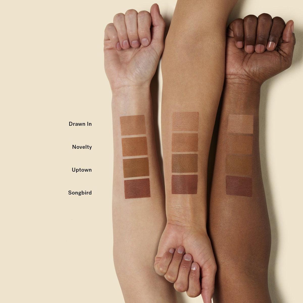 Nightlite Bronzing Powder - Matte & Shimmer Bronzer for Contouring & Highlighting | Natural Sun-Kissed Glow | Perfect for Daily Makeup & Special Occasions