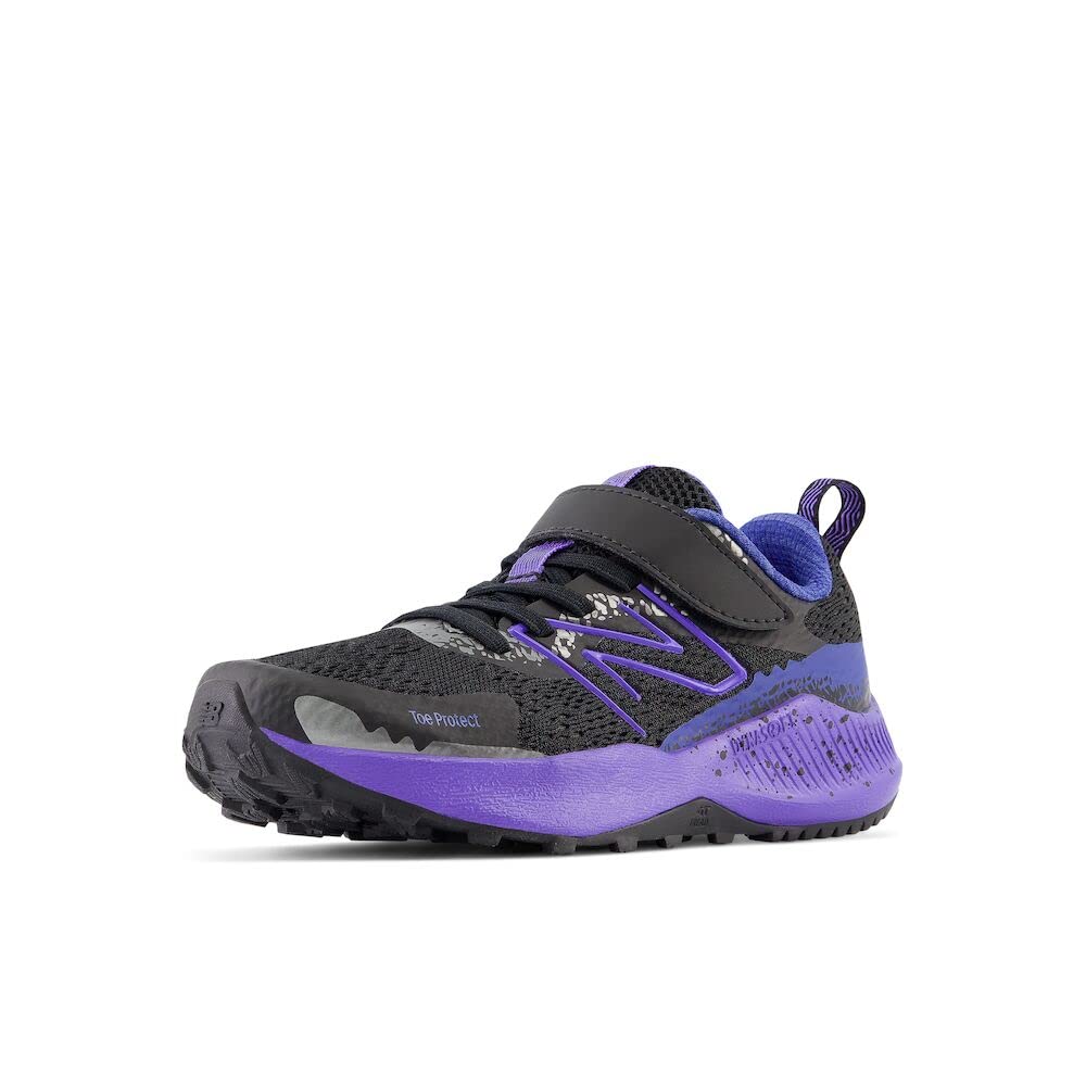 New Balance Kids' DynaSoft Nitrel V5 Hook & Loop Sneakers - Lightweight Running Shoes for Boys & Girls - Perfect for School, Playground & Outdoor Activities