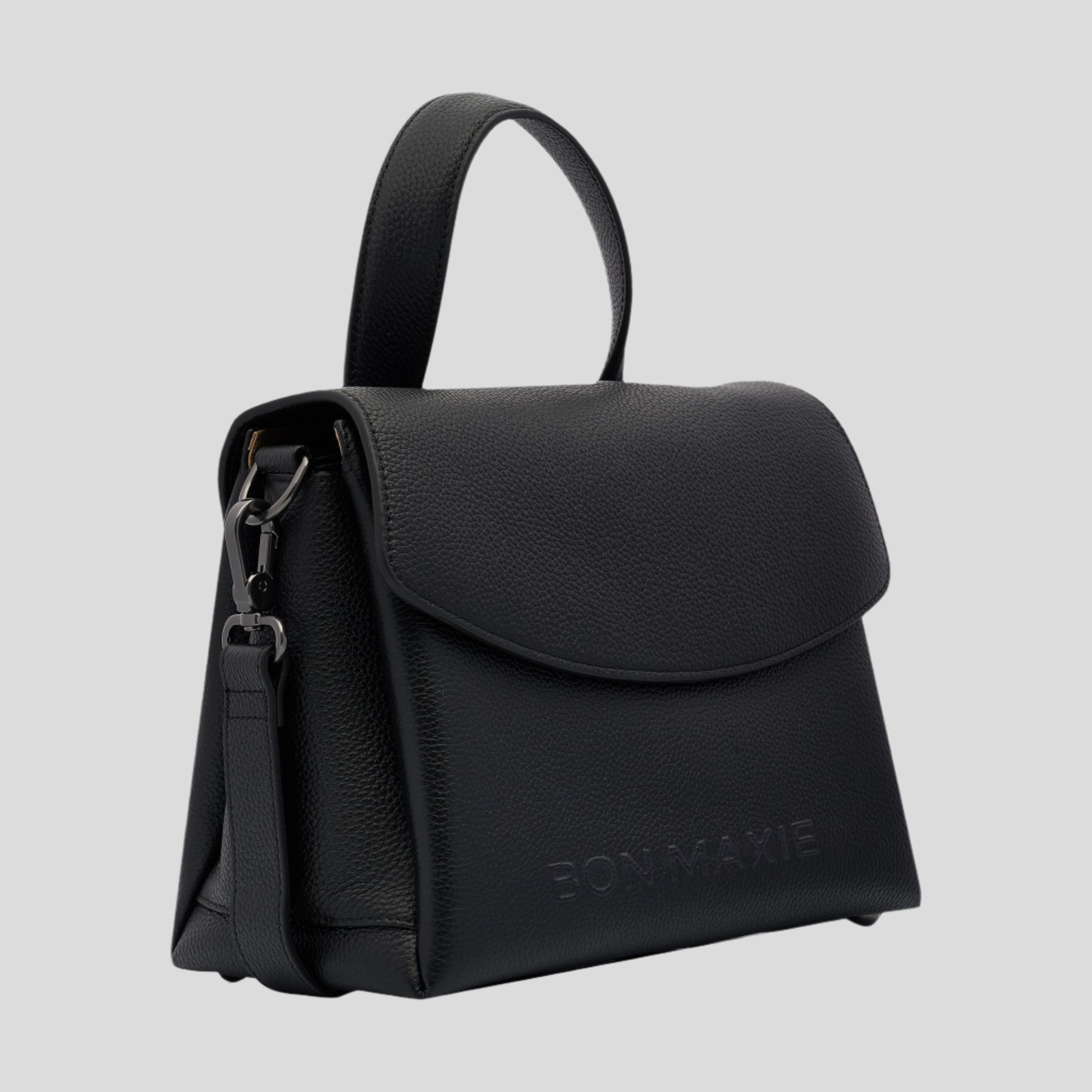 Tryhard Leather Crossbody Bag for Women - Stylish & Durable Black Leather Purse - Perfect for Travel, Work & Everyday Use