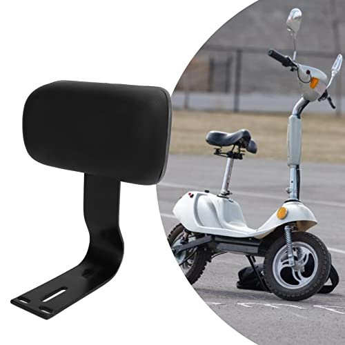 Electric Backrest for Passenger Seat - U-Shaped Metal Support, Comfortable & Adjustable Black Seat Backrest for Cars, Trucks & SUVs | Perfect for Long Drives & Road Trips