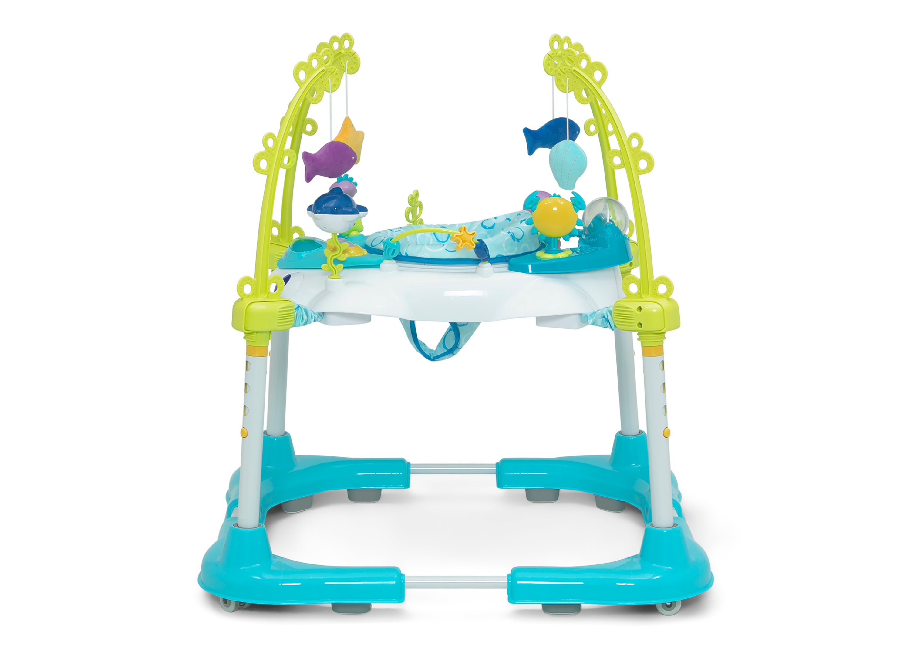 Deluxe Bounceroo Learn2Walk Baby Walker - Interactive Infant Activity Center for Early Walking Development | Perfect for Playtime, Learning & Motor Skills Growth at Home