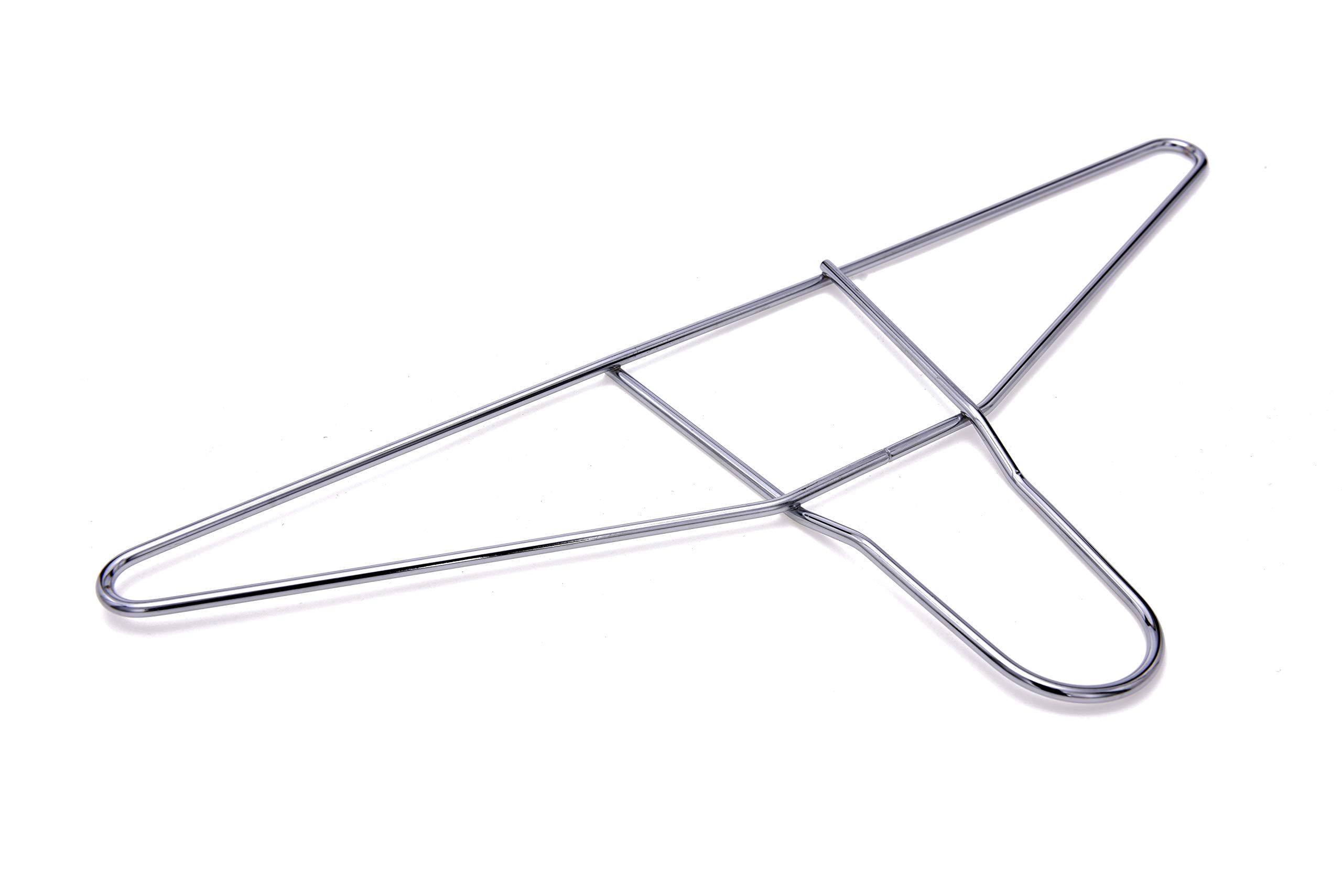 Premium Heavy Duty Metal Hangers - 30 Pack Commercial Grade Anti-Theft Wire Hangers for Suits, Coats & Jackets - 200LB Capacity Chrome Hangers for Gyms, Retail Stores & Hotels - Ideal for Wardrobe Organization, Retail Displays & Commercial Laundry Use