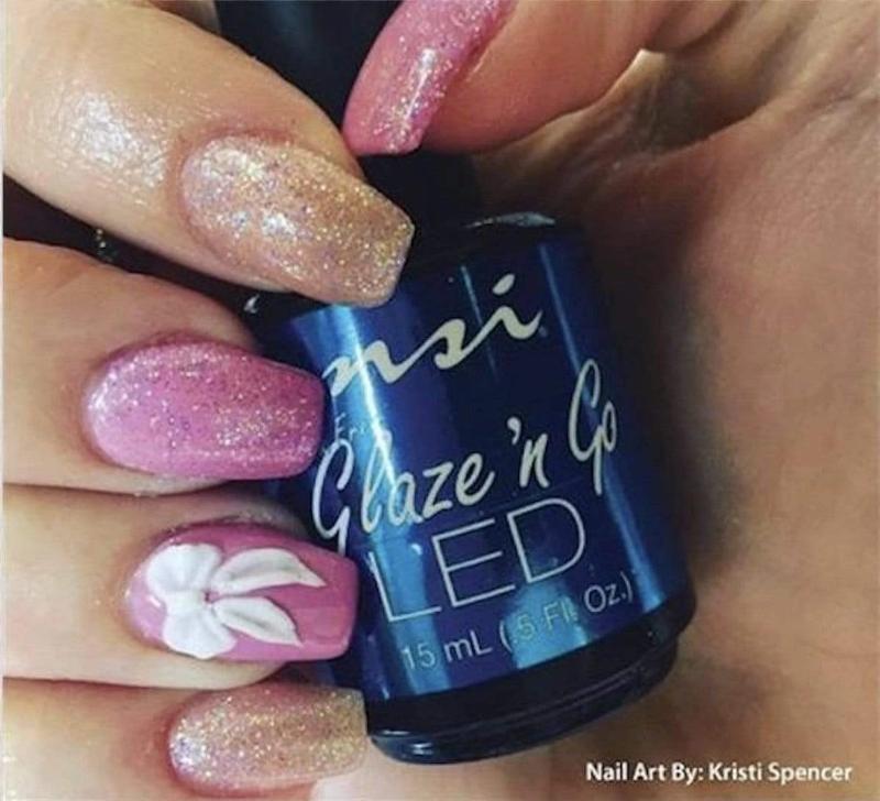 Glaze'n Go Tack-Free Top Coat - Long-Lasting Shine & Protection for Nails - Perfect for Manicures, Pedicures & At-Home Nail Care