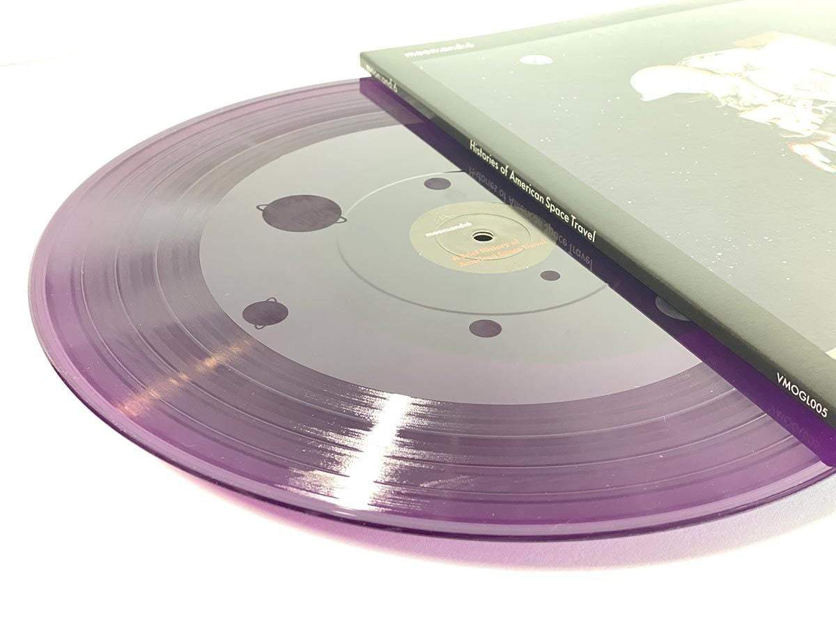 Moon & 6 Histories of American Space Travel - Deluxe Etching 2xLP Vinyl Record | NASA Space Exploration Music Collection | Perfect for Audiophiles & Space Enthusiasts