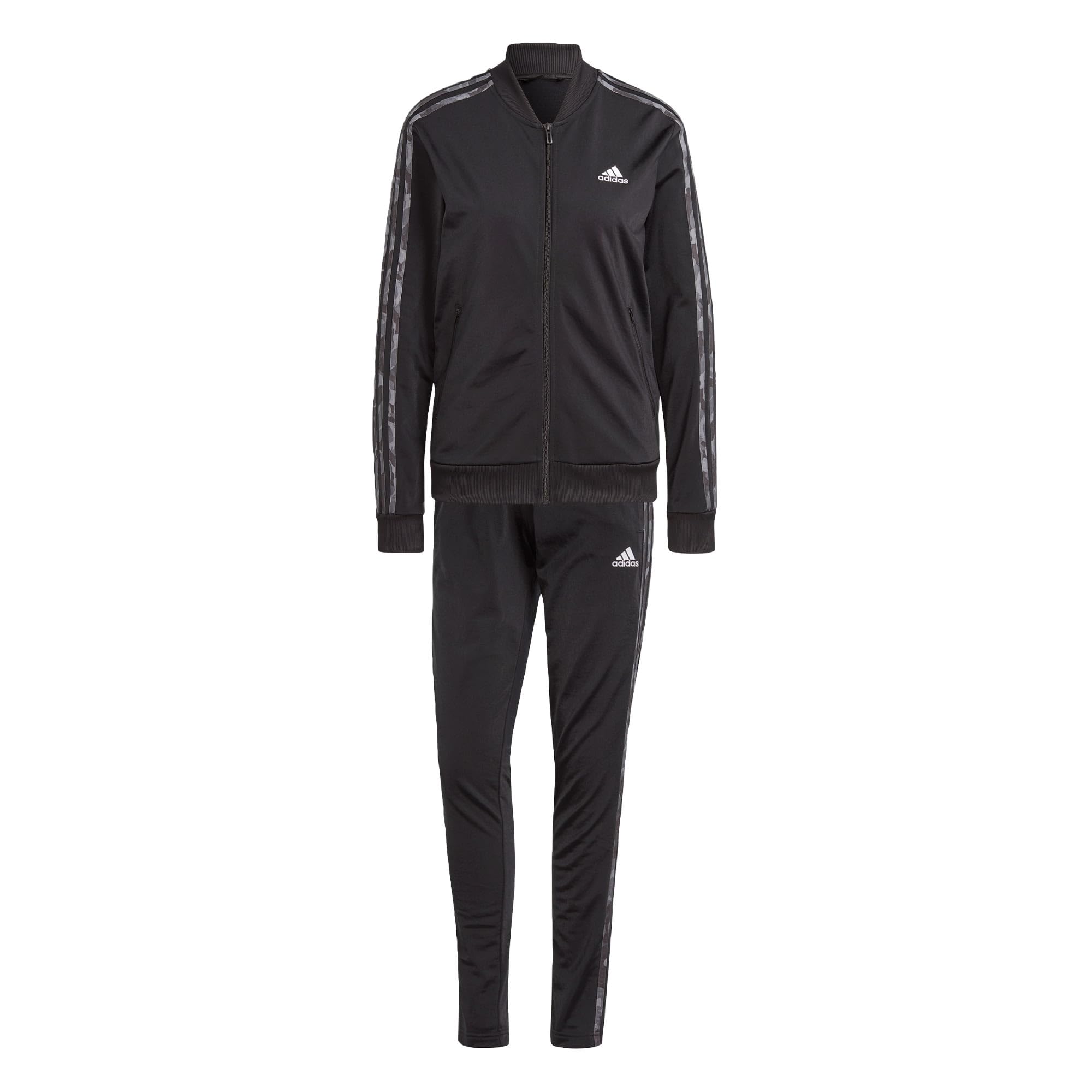 Adidas Essentials 3-Stripes Women's Tracksuit - Comfortable Athletic Outfit for Running, Gym & Casual Wear