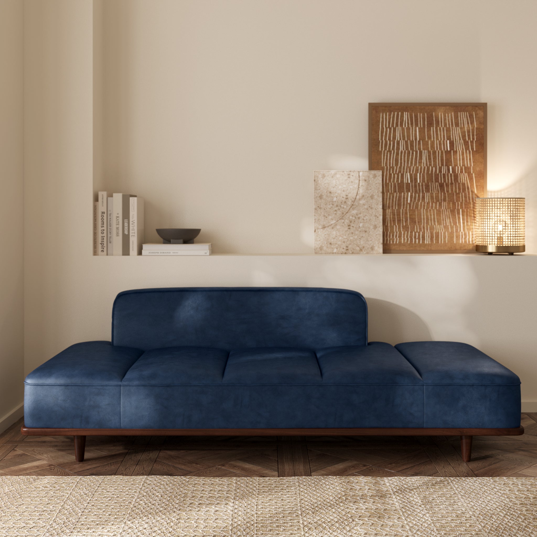 Jasper Daybed - Modern Sofa Bed with Storage, Convertible Sleeper for Small Spaces | Perfect for Guest Room, Dorm, or Studio Apartment