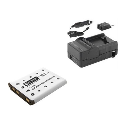Synergy Digital Kit for Nikon Coolpix S4000 - Battery & Charger for Travel Photography
