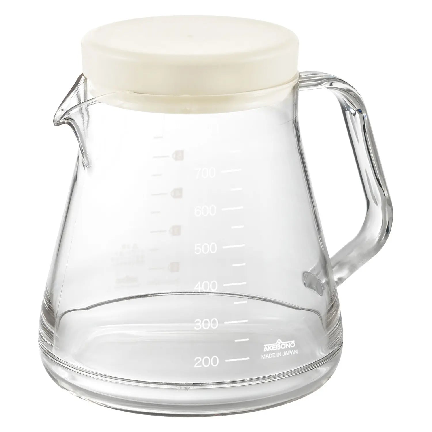 Unbreakable Akebono Polyester Resin Coffee Server with Lid - Durable & Heat-Resistant for Home, Office, and Restaurant Use