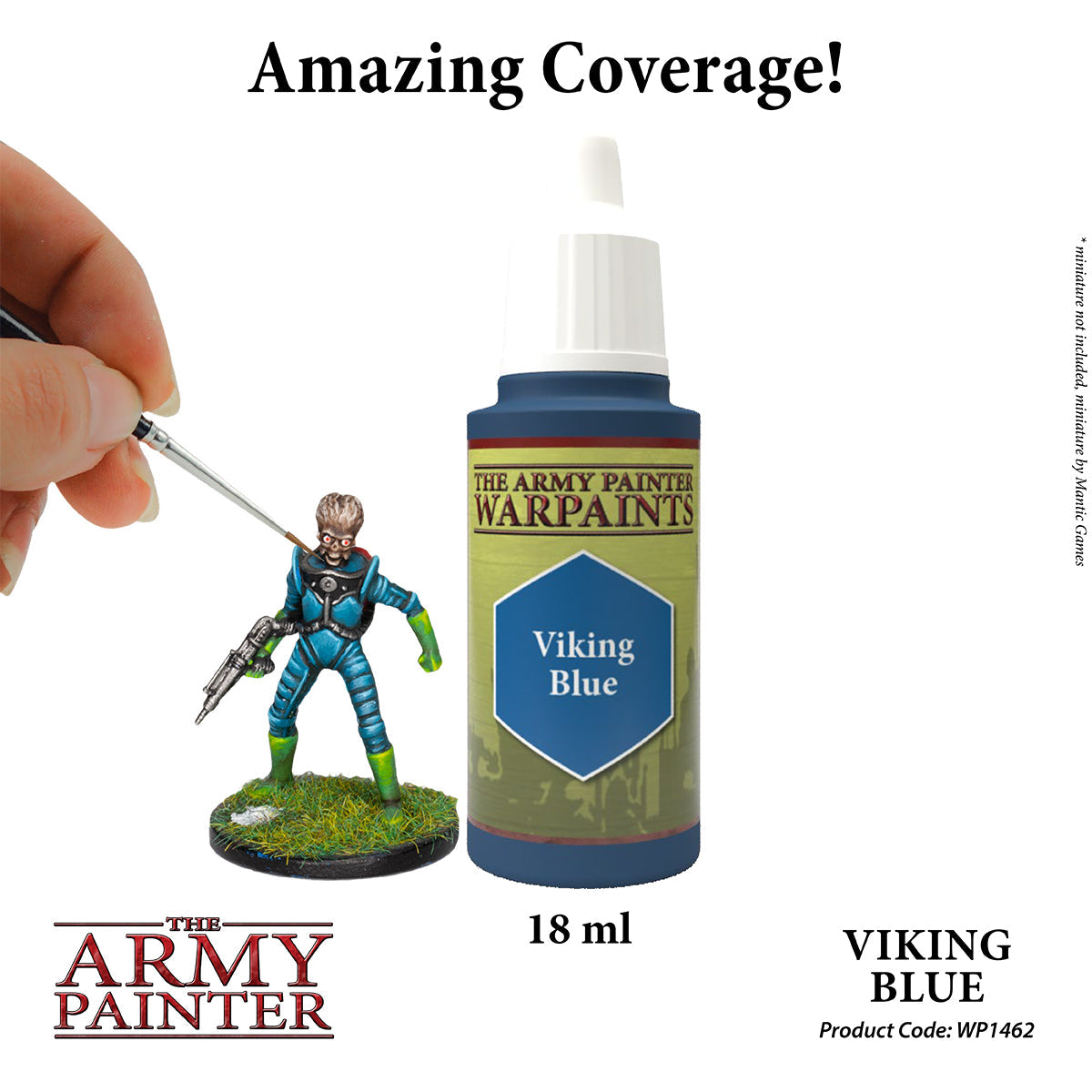 Viking Blue War Paint - Authentic Norse Face & Body Paint for Cosplay, Halloween, and Historical Reenactments
