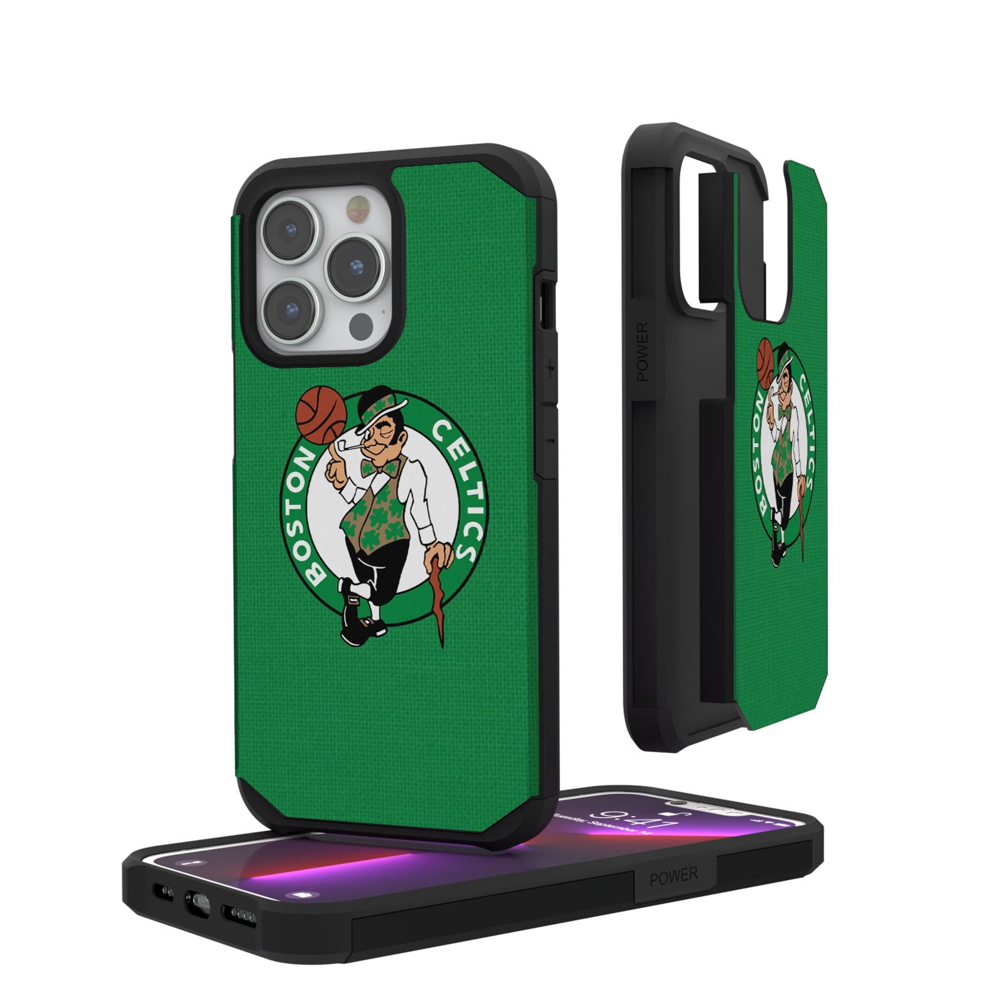 Boston Celtics Rugged Phone Case - Shockproof & Durable Cover for iPhone & Samsung | Perfect for Sports Fans & Outdoor Activities