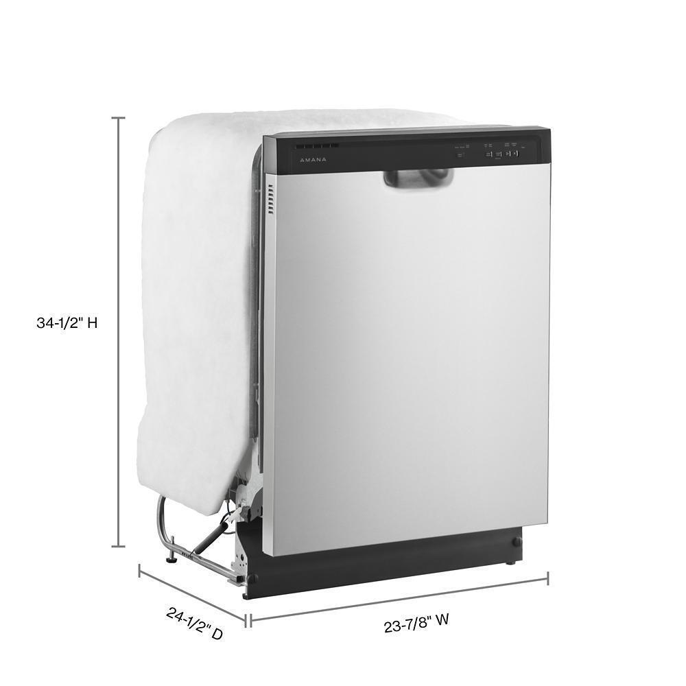 Amana ADB1400AMS Built-In Dishwasher with Triple Filter Wash System - Energy Efficient, Quiet Operation for Modern Kitchens | Perfect for Family Homes and Small Restaurants