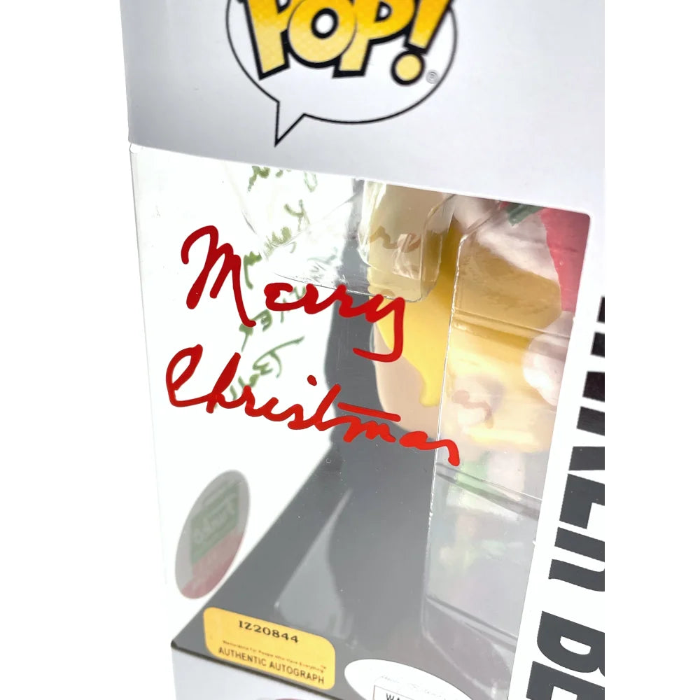 Margaret Kerry Autographed Tinker Bell Funko Pop Vinyl Figure - JSA Certified COA - Christmas Inscription - Disney Collectible for Fans & Gift Giving - Perfect for Display, Disney Collections & Holiday Presents