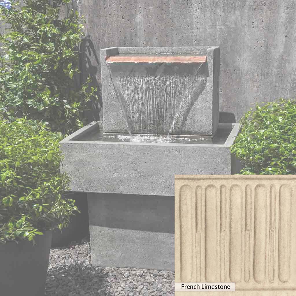 Campania International Falling Water Fountain - Outdoor Garden Waterfall Feature for Patio, Yard, and Landscape Decor | Relaxing Water Sounds for Backyard Oasis