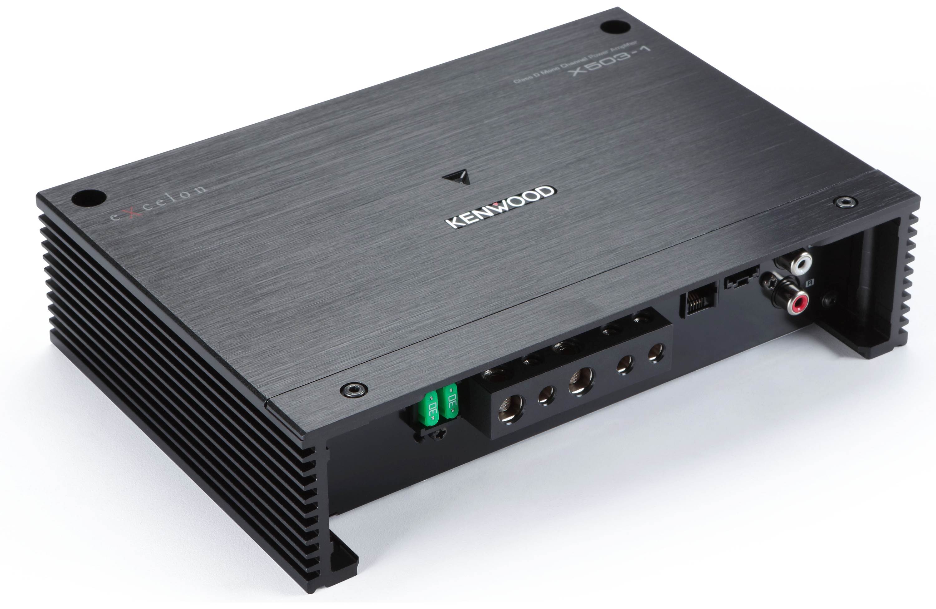 Kenwood Excelon X503-1 Class D Mono Car Amplifier - High Power Audio for Car Stereo Systems & Subwoofers - Perfect for Upgrading Vehicle Sound Quality