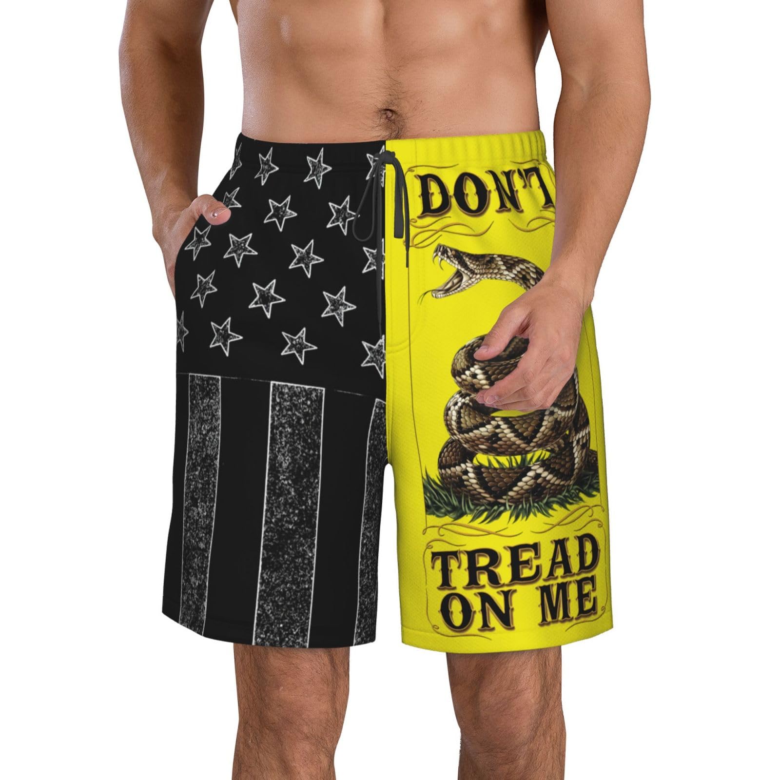 Men's Quick-Dry Breathable Beach Shorts for Surfing, Swimming & Summer Outdoor Activities - Comfortable Swim Trunks for Teens & Adults