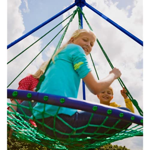 Sky Island Heavy-Duty Steel Swing Stand with Spinner Attachment - 400 lb Weight Capacity for Backyard, Playground & Outdoor Fun