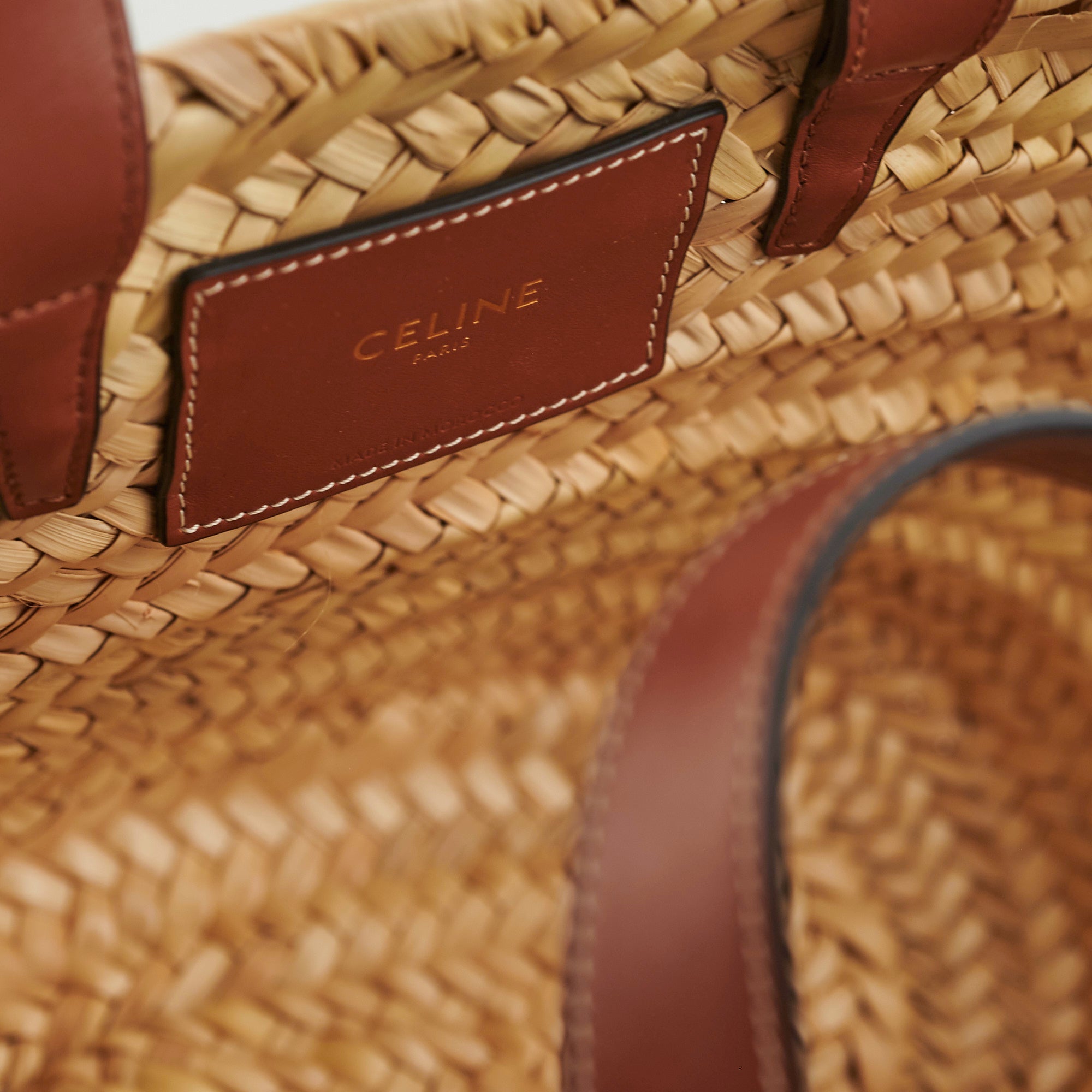 Celine Raffia Basket Bag - Stylish Woven Straw Handbag for Women | Perfect for Beach, Summer Outfits & Casual Wear