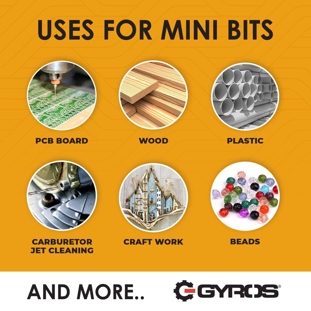25-Piece #77 Micro Drill Bit Set - Carbon Steel Wire Gauge Mini Twist Drill Bits for Jewelry, Plastic, Resin & Soft Metal - Compatible with Pin Vise Hand Drills & Rotary Tools - Perfect for DIY Crafts, Model Making & Precision Drilling Projects