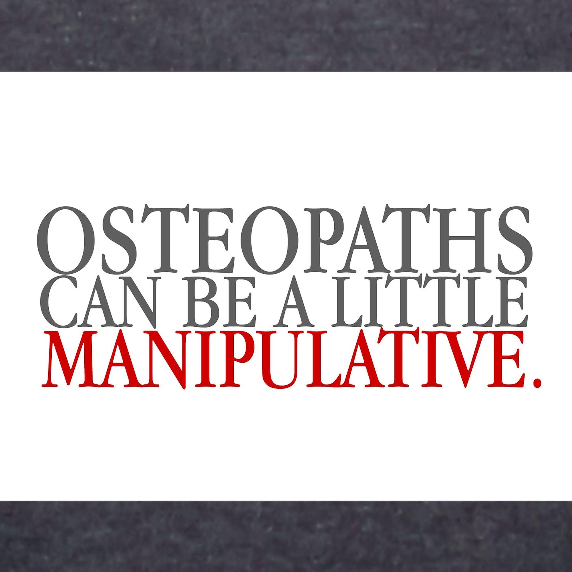 Osteopaths Can Be A Little Ma Long Sleeve T-Shirt for Women - Funny Doctor Gift & Casual Wear - Perfect for Clinics, Workouts, and Everyday Comfort