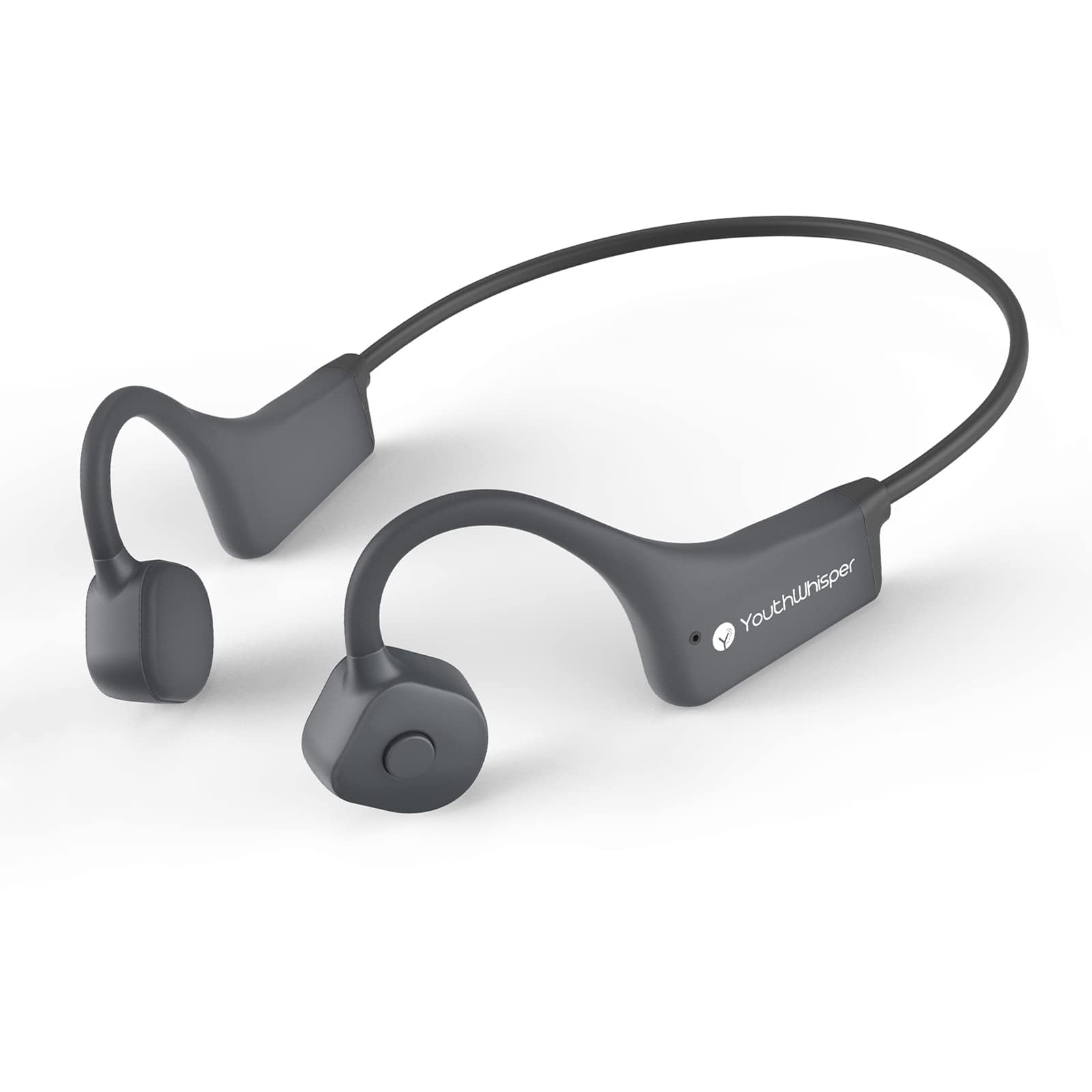 Bone Conduction Headphones Wireless Bluetooth 5.2 - Open Ear IP67 Waterproof Sport Headphones with Noise Cancelling Mic - Lightweight Comfortable for Running, Hiking, Cycling, Workouts & Outdoor Activities