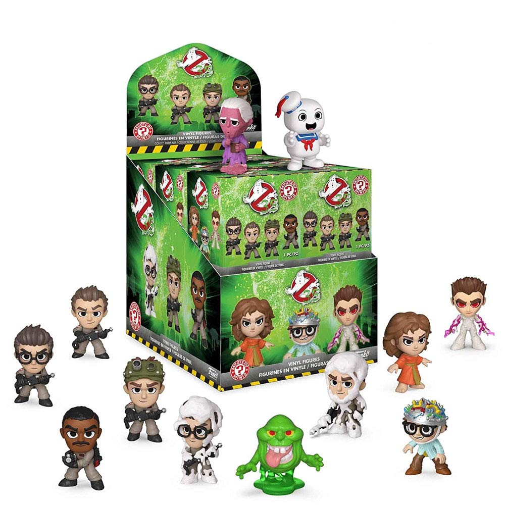 Funko Mystery Minis Ghostbusters 35th Anniversary Collectible Action Figures - 2 Pack Bundle for Kids & Adults, Perfect for Display, Gifts & Pop Culture Collections
