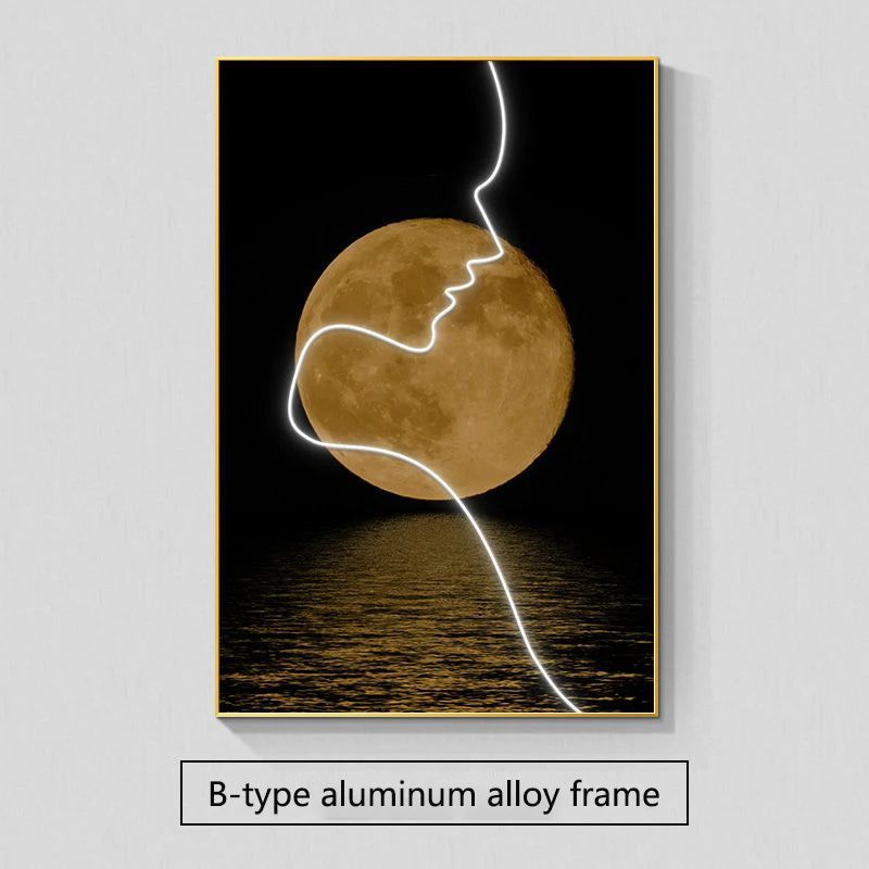 Gold frame