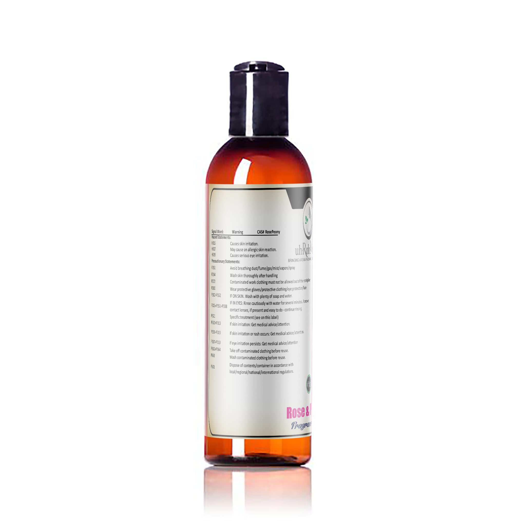 Premium Rose & Peony Fragrance Oil (8 fl oz) | 100% Natural Essential Oil | Made in USA | Perfect for Aromatherapy, Diffusers & Home Scenting