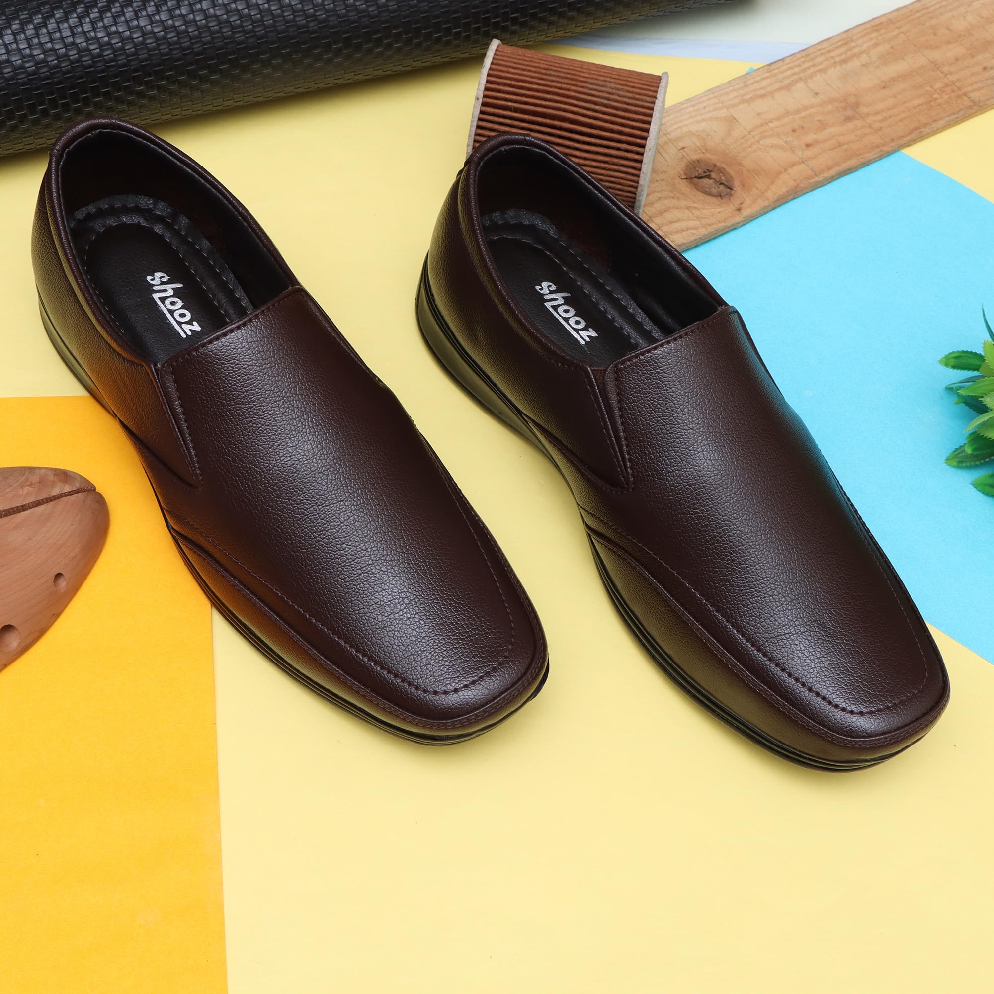Men's Slip-On Moccasin Dress Shoes for Office & Formal Wear - Comfortable Loafers UK 6 to 13 - Perfect for Business, Weddings & Special Occasions