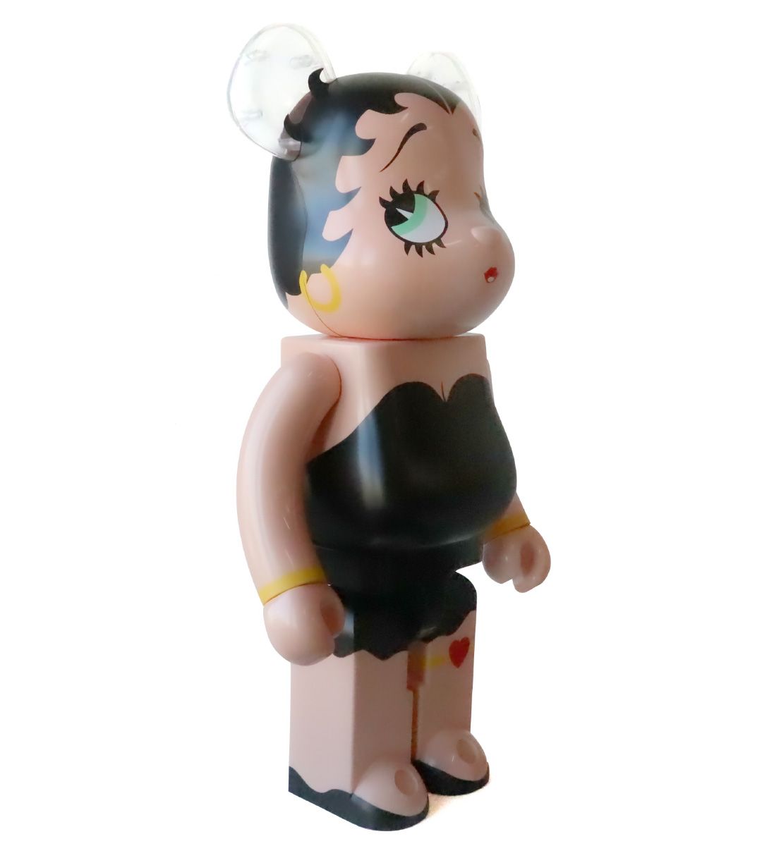 1000% Bearbrick Betty Boop Black Version Collectible Figure - Perfect for Home Display, Office Decor & Anime Collections