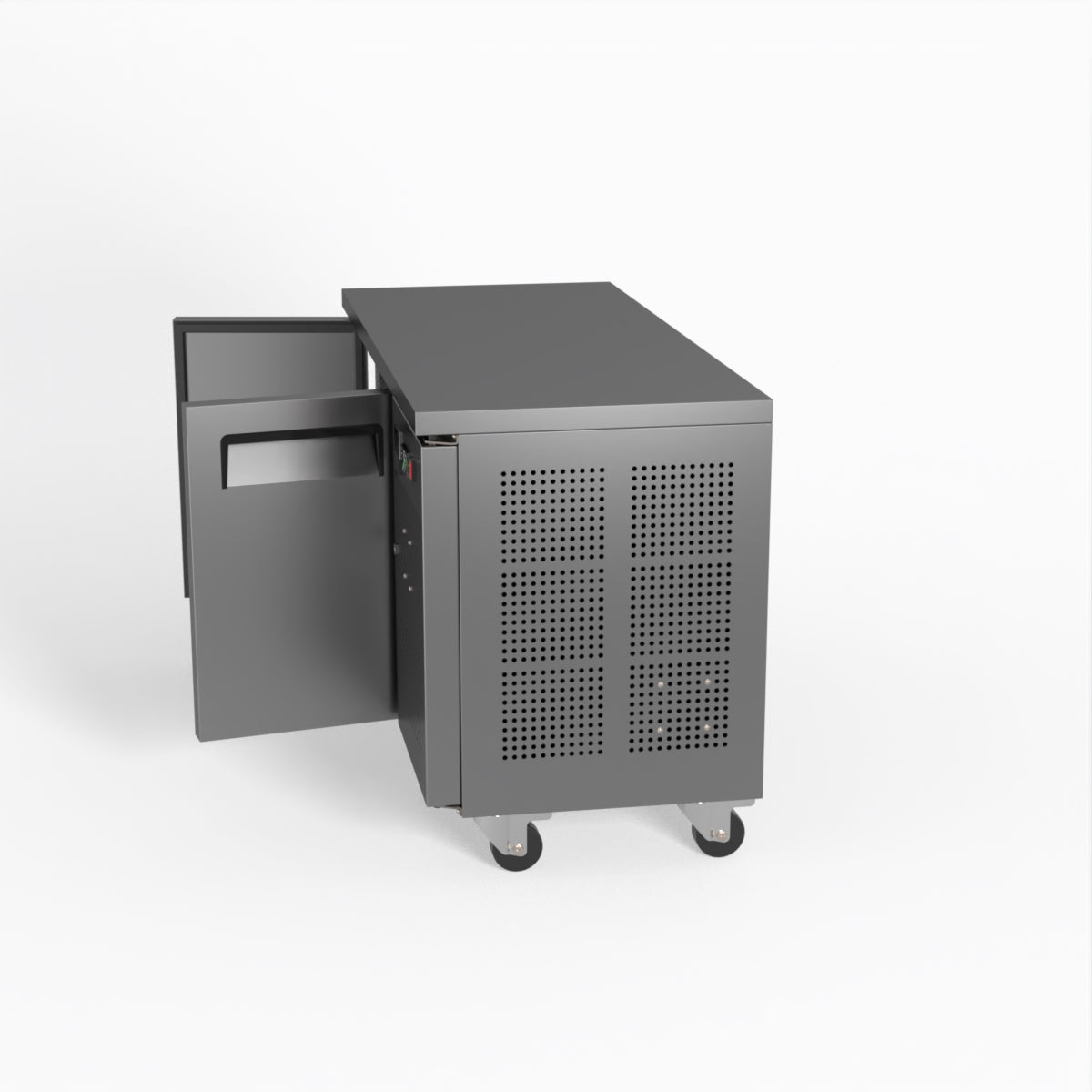 AG 2-Door Commercial Worktop Freezer with Under Bench Design - 600mm Depth for Restaurants, Cafes & Catering Businesses