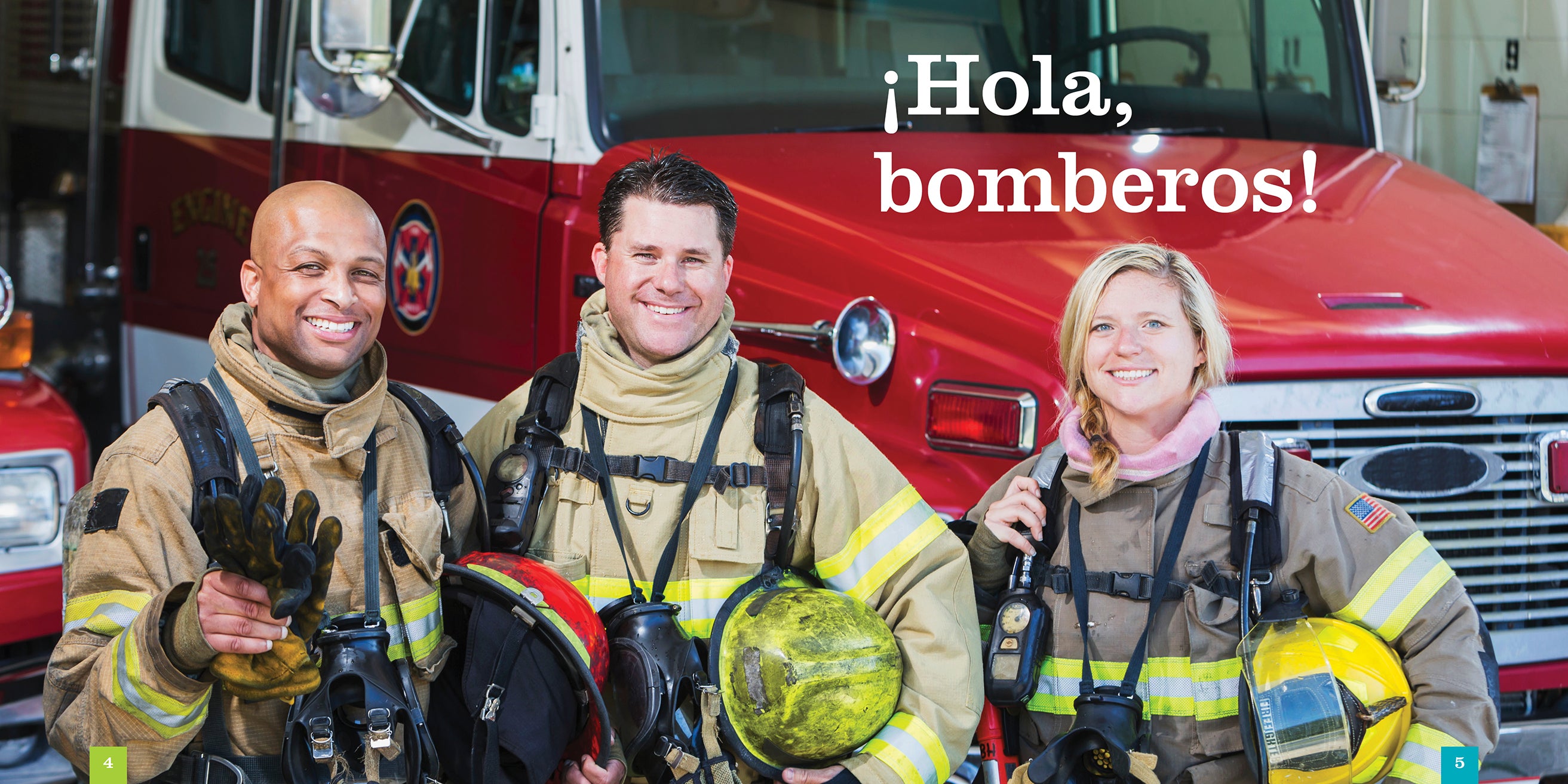 Los Bomberos 9781640267046 - Firefighters Book for Kids in Spanish, Educational Children's Reading - Perfect for Classroom Learning & Bilingual Storytime
