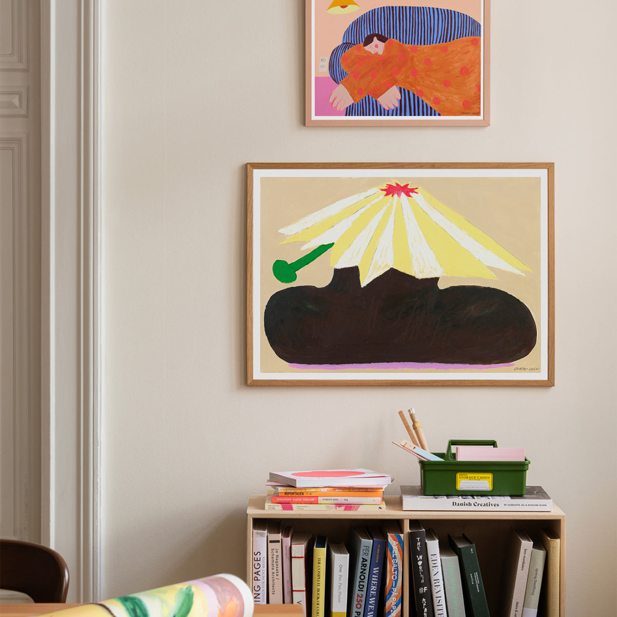 Inspiring Light Art Print - Modern Wall Decor for Living Room, Bedroom & Office - Perfect for Home & Gifts
