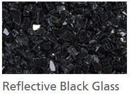 Premium CRSHGL-RBLK 5 lbs Reflective Black Glass Beads - Perfect for Sandblasting, Rock Tumbling & DIY Craft Projects