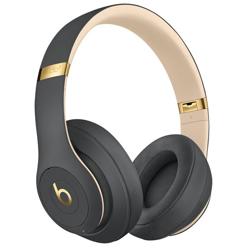 Beats Studio3 Wireless Bluetooth Headphones by Dr. Dre - Noise Cancelling Over-Ear Headset with Apple W1 Chip, Shadow Gray (MXJ92LL/A) | Perfect for Travel, Workouts & Music Lovers