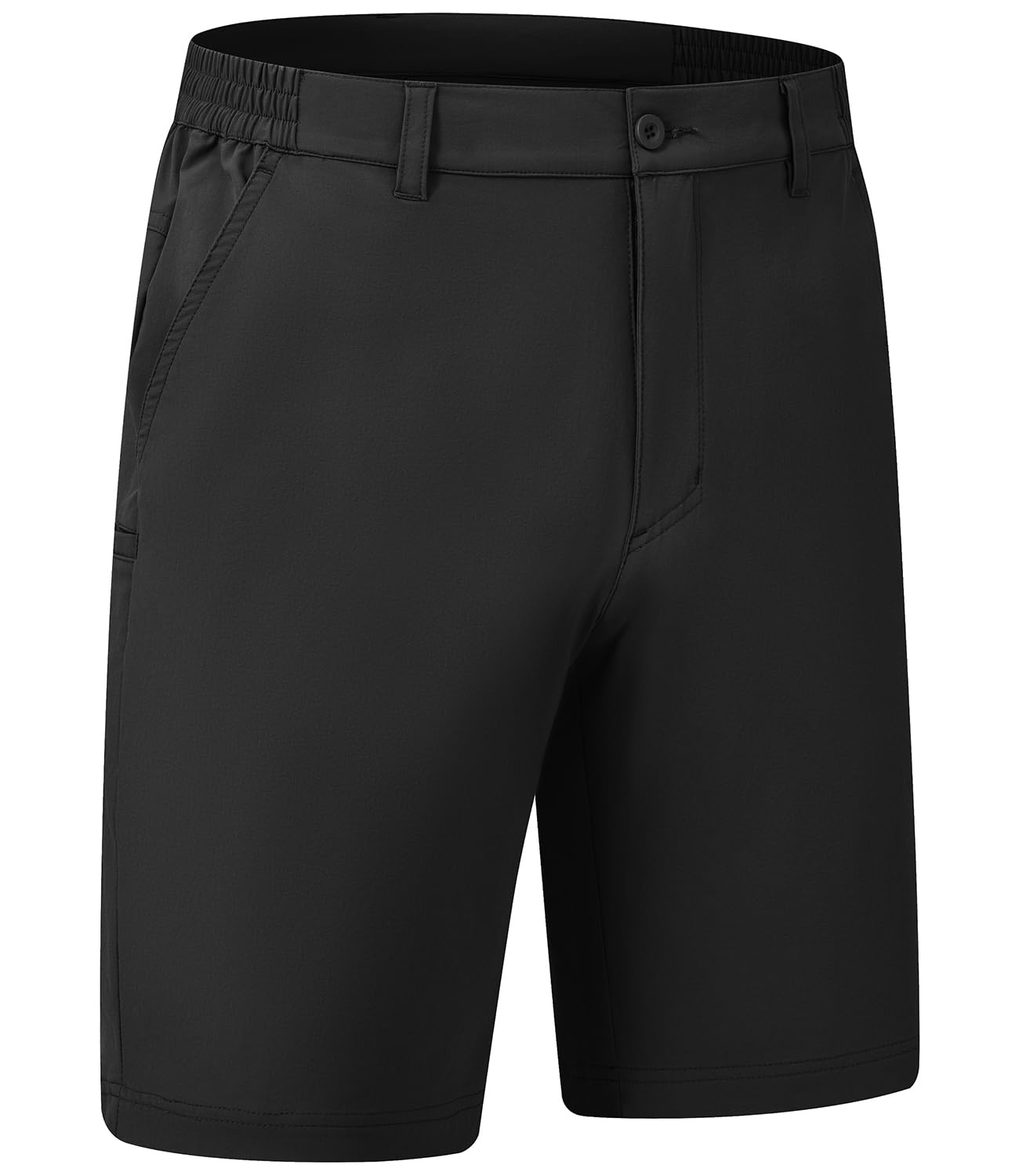 BGOWATU Men's Stretch Golf Shorts - Quick Dry Breathable Casual Hiking Cargo Shorts with Pockets - Perfect for Summer Golfing, Hiking & Outdoor Activities
